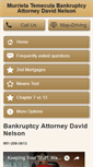 Mobile Screenshot of murrieta-bankruptcy.com